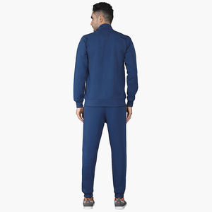 Chándal deportivo de algodón 100% ecológico para hombre, chándal transpirable de patrón sólido con cremallera para invierno hecho en Pakistán - Product Image 4