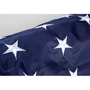 Guirnalda de banderas de EE. UU. con estrellas bordadas para el 4 de julio, guirnalda de banderas de EE. UU. con rayas colgantes para exteriores - Product Image 4