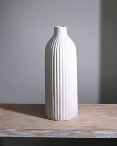 แจกันดอกไม้เซรามิกดีไซน์เป็นเอกลักษณ์ศิลปะบ้านแจกันตั้งพื้นทันสมัยสำหรับตกแต่งบ้านกันน้ำของขวัญที่สมบูรณ์แบบตลอดช่วงเวลา - Product Image 3