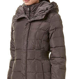 Último diseño de logotipo personalizado Venta caliente de las mujeres de algodón largo acolchado chaqueta de invierno para la venta - Product Image 4