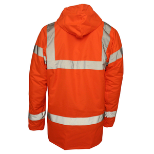 Venta al por mayor chaqueta de seguridad reflectante de alta visibilidad ropa de trabajo logotipo personalizado chaqueta de seguridad reflectante ropa de protección industrial - Product Image 5