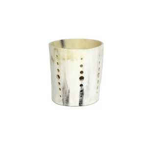 Portavelas de Cuerno Hecho a Mano con Forma Redonda para Decoración del Hogar - Product Image 2