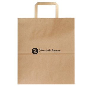 Bolsa de Compra de Papel Kraft Personalizable, Ecológica, Duradera, Elegante, de Diseño Moderno, Sostenible, Reciclable y Biodegradable - Product Image 2