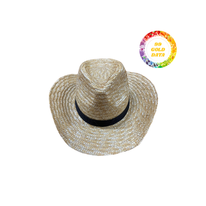 Sombreros de paja de fibra natural de Vietnam hechos a mano, logotipo personalizado, venta al por mayor, Exportación rápida, envío de calidad para viajes al aire libre, escenas informales - Product Image 4