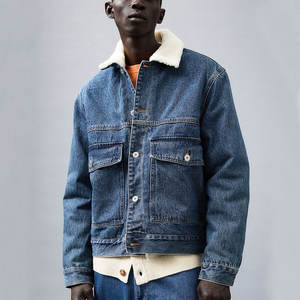 Vestes en jean pour hommes de dernière conception à vendre/Vestes en jean pour hommes de couleur unique disponibles à un prix raisonnable - Product Image 1