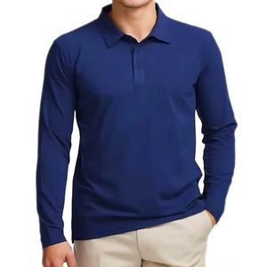 Camisa de Hombre de Color Sólido Personalizado, Manga Corta, Informal, Mezcla de Algodón con Cuello, Alta Calidad, Antiarrugas, Producto ODM OEM - Product Image 6