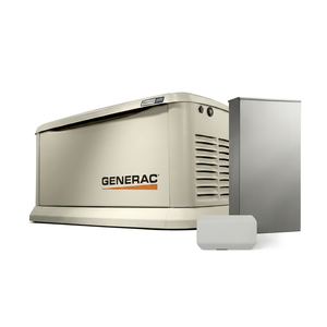 Buena Oferta: Generador Diésel de Reserva para el Hogar Generac 7291 de 26 kW, Refrigerado por Aire, Serie Guardian, con Interruptor de Transferencia - Product Image 1