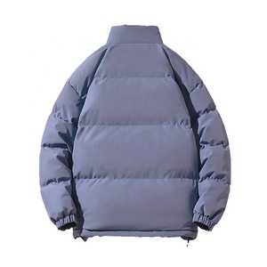 Vente en gros manteau d'hiver extérieur couleur unie de haute qualité veste chaude pour hommes imperméable coupe-vent chauffante - Product Image 2