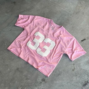Loose Retro Mesh Breathable Rugby Jersey American Football Jersey Mesh Jersey Quick Dry <b>T</b> <b>Shirt</b> Breathable Streetwear Men - Product Image 6