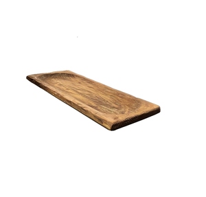 <b>Gift</b> Long Wood dough decorative Bowl <b>Christmas</b> Tree Decor Handmade Wooden Dough Bowls for <b>Candle</b> Making - Product Image 1