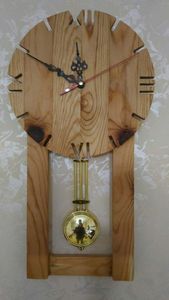 HORLOGE MURALE EN BOIS PERSONNALISÉE SÉLECTIONNÉE POUR UNE DÉCORATION MAISON ÉLÉGANTE Corps en bambou MODERNE avec Rosh naturel pour les occasions de mariage - Product Image 5
