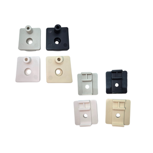 Tope de plástico blanco impreso profesional para riel de toldo, fabricado en Italia, accesorios para toldos, 100% personalizable - Product Image 4