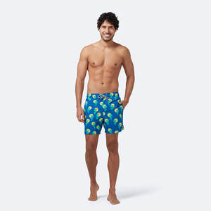กางเกงว่ายน้ำสำหรับผู้ชายกางเกงขาสั้นพิมพ์ลายที่ได้รับแรงบันดาลใจจากทะเลพิมพ์ลายซับลิเมชันเป็นมิตรกับสิ่งแวดล้อมสำหรับสระว่ายน้ำชายหาดและฤดูร้อน - Product Image 3
