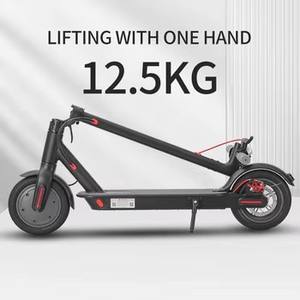 Patinete Eléctrico Plegable de 8.5 Pulgadas, Motor de 36V y 350w, Económico, de Dos Ruedas, Aleación de Aluminio, Carga Máxima de 100 kg para Adultos - Product Image 4