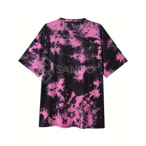 T-shirt Tie Dye respirant à séchage rapide pour hommes Concevez votre propre T-shirt Tie Dye Offre Spéciale Tie Dye T-Shirt pour un usage adulte - Product Image 2