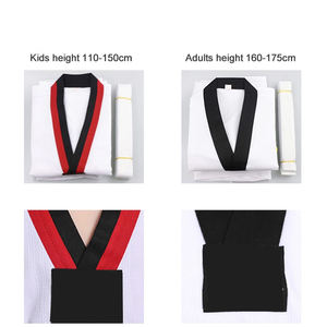 Logotipo personalizado artes marciales uniforme Jiu Jitsu Gi cuello en V 2025 Taekwondo Bjj diseño personalizado Karate desgaste uniformes - Product Image 6