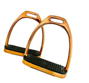 Recién llegado, estribos de caballo de salto, aleación de aluminio, ligero, amortiguador, ecuestre, suministro de fabricante OEM - Product Image 2