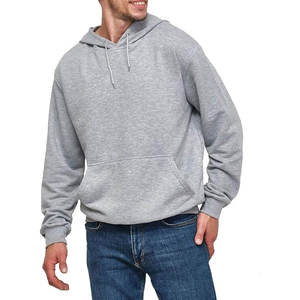 Sweat à capuche en coton mélangé pour hommes - Product Image 4