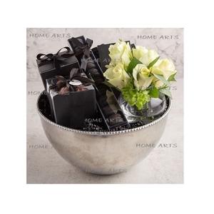 Tazón Decorativo de Acero Inoxidable Color Dorado, Hecho a Mano, Tamaño Personalizado, Vajilla, Tazón para Servir Frutos Secos en Venta - Product Image 4