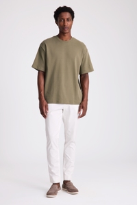 Camiseta Extra Grande de Alta Calidad OEM, Estilo Hip Hop, 100% Algodón Peinado, Antiarrugas, para Hombre - Product Image 3