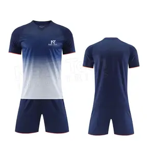 Nieuwe Beste Kwaliteit Op Maat Gemaakte Voetbal Jersey Uniform Custom Team Dragen Sport Voetbal Uniform