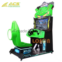 Simulateur de course professionnel ACS avec commandes de conduite réalistes et système sonore immersif