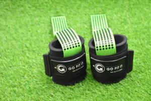 Sangles de musculation en forme de 8 - Antidérapantes, réglables, légères, en néoprène et élastique pour l'entraînement en salle de sport - Product Image 2