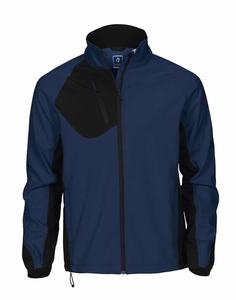 Abrigo de senderismo a prueba de viento con capucha y logotipo personalizado de la empresa para exteriores, impermeable, Polar, Softshell, chaquetas de invierno para hombre, uniforme - Product Image 1