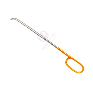 Herramienta Quirúrgica Ortopédica Profesional, Palanca para Huesos de 26 Pulgadas |   Punta dentada con mango dorado |   Acero Inoxidable Duradero |   CE - Product Image 3