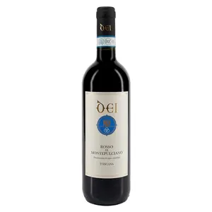 İtalyan lüks kırmızı şarap ROSSO MONTEPULCIANO DOC alkollü içecek ihracat için mükemmel tadı