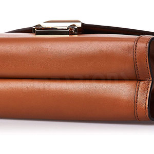 Color sólido moda Casual bolso de cuero de estilo nuevo venta al por mayor bolsos de cuero de moda - Product Image 4