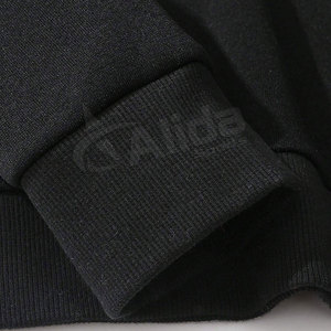 Sudadera de serigrafía de fabricante personalizado, sudaderas con capucha de cuello redondo de poliéster suave transpirable con diseño impreso para el invierno - Product Image 3