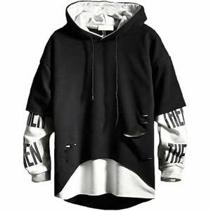 Venta al por mayor 100% Algodón Hombre Sudaderas con capucha Casual Cremallera Sudadera con manga larga Hecho por Vestido Deportes - Product Image 1