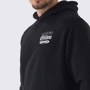 Sweat-shirts à capuche personnalisés pour hommes, coupe classique, respirants, en polyester/coton, avec poche imprimée, style streetwear, en molleton, teinture unie, sur mesure - Product Image 5