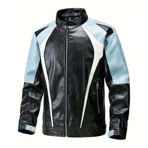 Chaqueta de Motociclista Personalizada para Hombre, de Piel de Becerro Genuina, Chaqueta de Alta Calidad para Hombre, Piel de Becerro Personalizada - Product Image 6