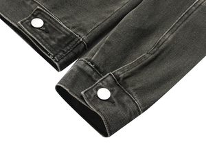 แจ็คเก็ตยีนส์ลำลองผู้ชายแบบสั่งทำพิเศษ OEM ปี 2026 ผ้าโพลีเอสเตอร์/คอตตอน ติดกระดุม ดีไซน์เสื้อโค้ท แห้งเร็ว ระบายอากาศได้ดี เหมาะสำหรับฤดูหนาว - Product Image 6