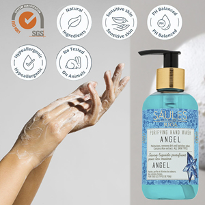 Savon liquide pour les mains de qualité supérieure, OEM ODM, marque privée, glycérine hydratante, savon de toilette, fabricant cosmétique certifié ISO9001 - Product Image 3