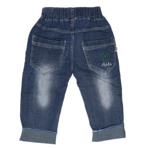 Capri en jean pour filles - Bleu - Product Image 3