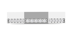 Banda de diamantes Hip Hop cultivada en laboratorio de Plata de Ley 925 con claridad Vvs diseñada para Unisex - Product Image 2