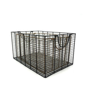 Metal Iron <b>Wire</b> <b>Baskets</b> Set of 3 Manufacture - Product Image 5