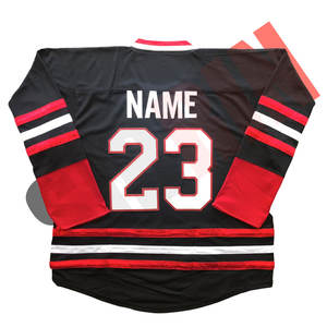 Maillot de hockey professionnel personnalisé sublimé Sibrin Premium pour l'équipe du Canada |   Vêtements de hockey sur glace écologiques à séchage rapide | 100% polyester - Product Image 2