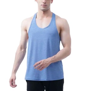 Camiseta sin Mangas para Hombre de Alta Calidad, Hecha a Medida, Ligera y Transpirable, Antiarrugas, Estilo Casual, Precio al por Mayor - Product Image 1
