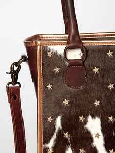 Bolso de cuero de vaca genuino de alta calidad, bolso cruzado bohemio decorado con piel Occidental para la temporada de otoño, precio al por mayor personalizado - Product Image 2