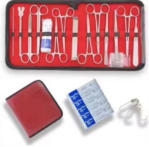 Kit de suture pour étudiants en médecine, kit de pratique de suture chirurgicale, kit de suture, instrument médical, approuvé CE ISO - Product Image 3