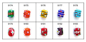 Gorgeous Design Unique Item Dotted Decoration <b>Glass</b> <b>Beads</b> for Jewelry Making High Quality Dotted <b>Glass</b> <b>Beads</b> for <b>Bracelet</b> Making - Product Image 3