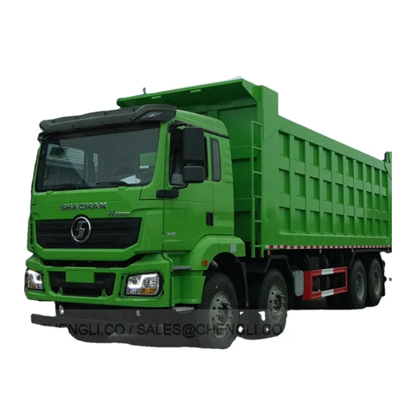 Mooie Kwaliteit High Performance Shacman 12 Wheel 8X4X5000 Diesel Dump Kipper Trucks Verkoop