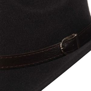 Chapeau de cowboy en feutre de laine 100% unisexe, design de luxe, vente chaude, grand chapeau de cavalier, couleur personnalisée, chapeau de cavalier occidental - Product Image 2