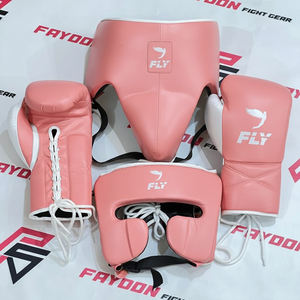 Set de Boxeo Premium con Guantes de Cuero, Protector de Cabeza y Protector Inguinal, OEM Disponible, Kit de Sparring para Luchadores, Gimnasio y Venta al por Mayor - Product Image 1