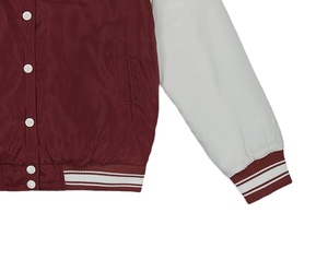 Alta calidad Nueva moda a granel Satén Varsity Chaquetas Más vendidos Tallas grandes Hombres Satén CollegeBaseballjacket para hombres - Product Image 4