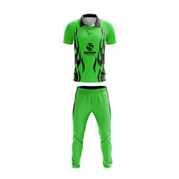 Maillot de cricket à séchage rapide par sublimation, kit de cricket de qualité supérieure, uniformes personnalisables, couleur sur mesure